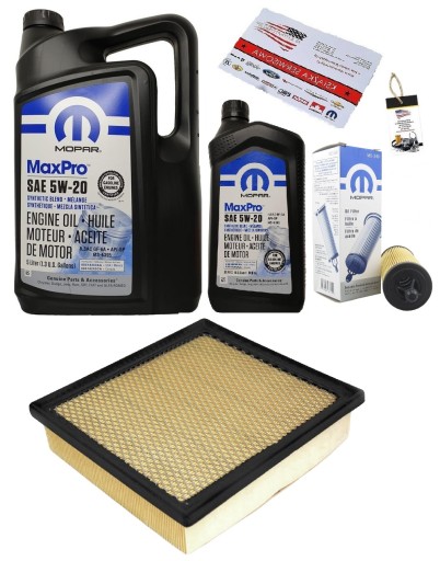 MOPAR 5W20 + ФІЛЬТРИ DODGE DURANGO 3.6 14-15