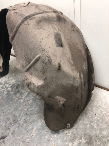 mudguard right rear part SKODA OCTAVIA II LIFT KOMBI