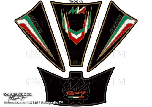 TANKPAD MOTOGRAFIX MV Agusta F3 800 2013 - 2019