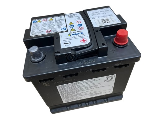 AKUMULATOR AGM START-STOP 12V 50AH 570A MINI 2023R Original