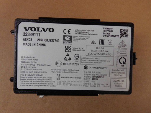 Volvo XC40 ladowarka indukcyjna bezprzewodowa 32389111