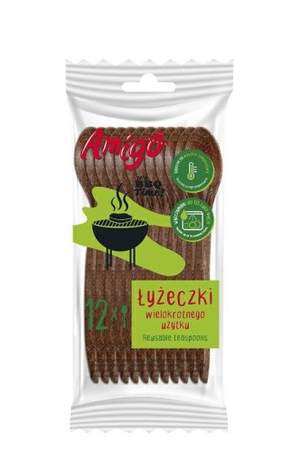 Gosia Amigo Łyżeczki Wielokrotnego Użytku 12szt 80