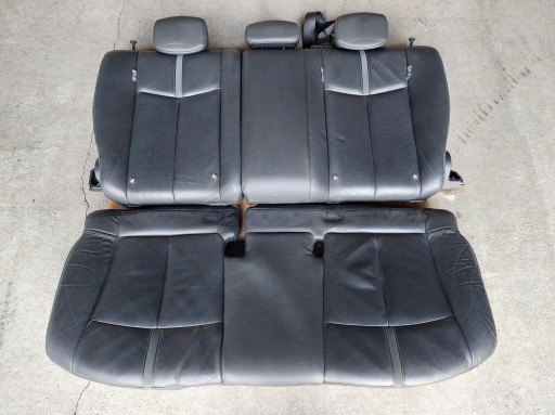 sitz heck hinten komplett kopfstützen NISSAN LEAF II ZE1