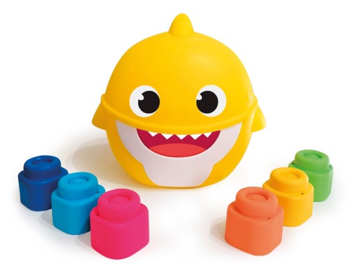 CLEMENTONI BLOCKI Clemmy Bucket Baby Shark 17427