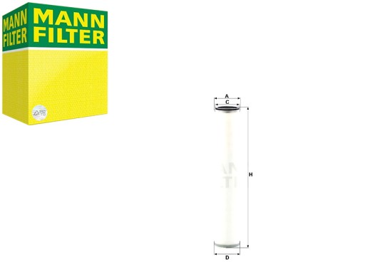 MANN-FILTER ФИЛЬТР ПРОВАЛКИ КАРТЕРА