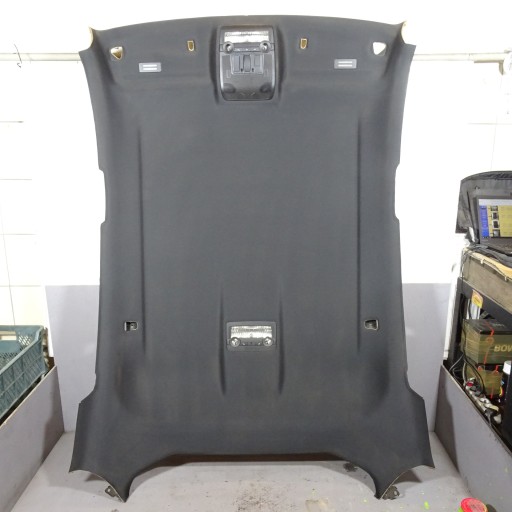 BMW X6 E71 roof upholstery black diodes of the interior black,
