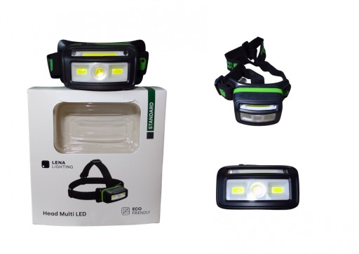 Головний мульти світлодіодний налобний ліхтар Lena 60-500 лм