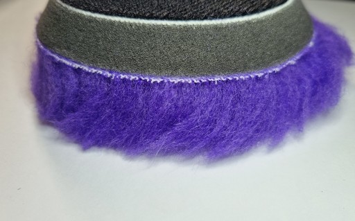 Pad polerski futro lekko tnące 150/170mm Da Ro Evoxa Sleeker Purple Lady