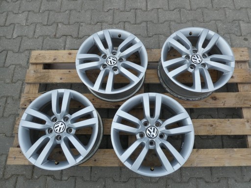 4X discs aluminium disc 5N0601025R VW 5X112