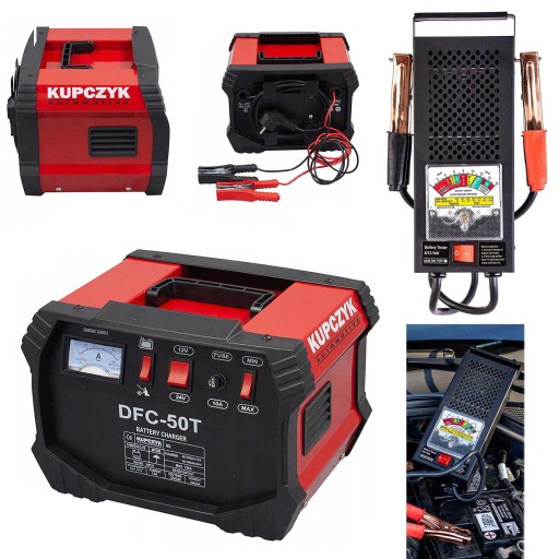 Випрямляч пуск 130А 12 24В тестер батареї