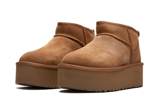 UGG Classic Ultra Mini Platform 24㎝ Classic Ultra Mini Platform Boot Sand - APLUG – APLUG PL