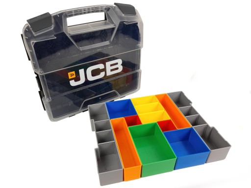 In-boxx 102 H3 JCB системний валізу Sortimo з набором Inset box Organizer