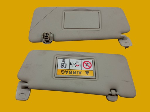 Pare soleil PRZECIWSLONECZNE Droite Gauche Couverture tablier moteur KPL Renault Clio IV (2012-2019)