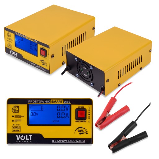 Выпрямитель для АКУМЛЯТОРА VOLT SMART 6V / 12V 15A A86