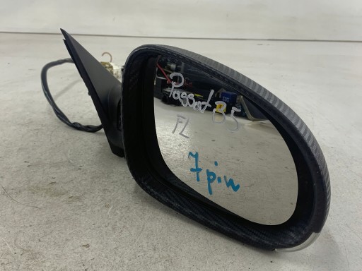 VW PASSAT B5 LIFT mirror right 7 PIN indicator KARBON