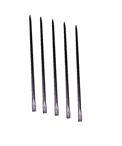 Ломы / ломы / прямые кованые 110 см 5шт.