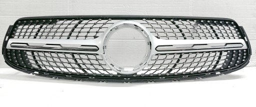 A2538809504 - Mercedes W253 GLC Lift DIAMOND серебристая решетка радиатора