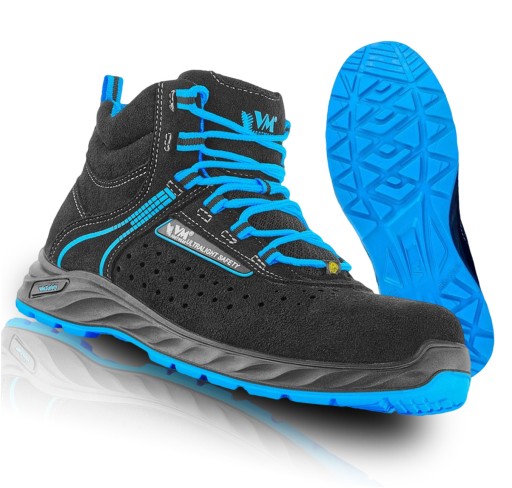 Защитная защитная рабочая обувь с носком Охрана труда и безопасность VM QUEBEC S1P ESD SRC 44