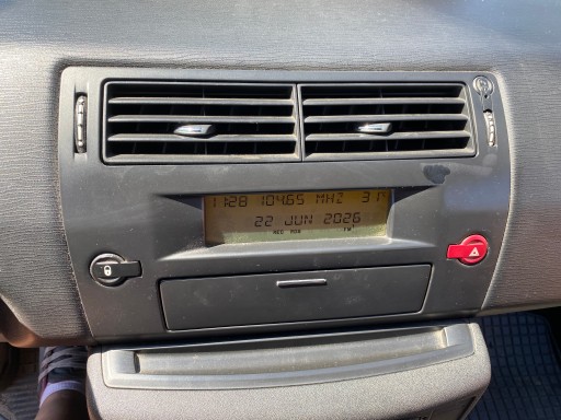 grid air conditioning devices air central z wyswietlaczem Citroen C4 04-11