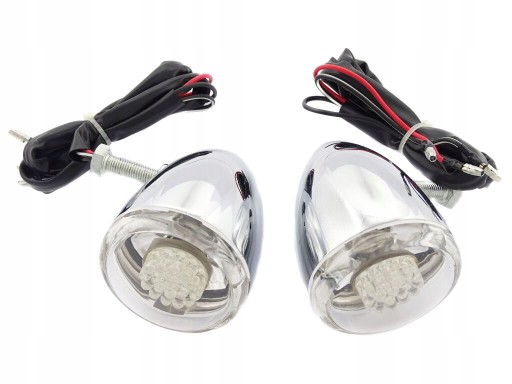 LA-339 - ЗАДНИЕ ФОНАРИ СВЕТОДИОДНЫЕ ЗАДНИЕ ЛАМПЫ УНИВЕРСАЛЬНЫЕ ХРОМИРОВАННЫЕ МЕТАЛЛИЧЕСКИЕ