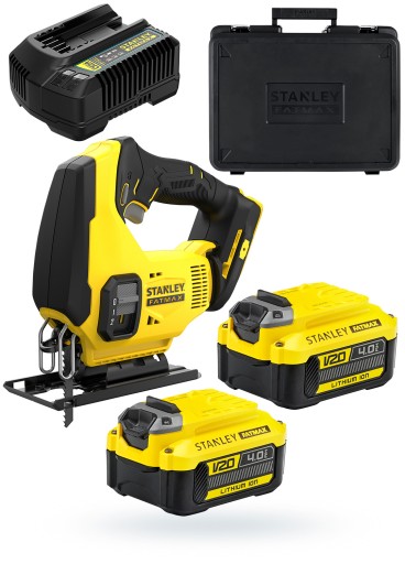 Стенлі лобзик 18V V20 2x4, 0AH SFMCS600M2K