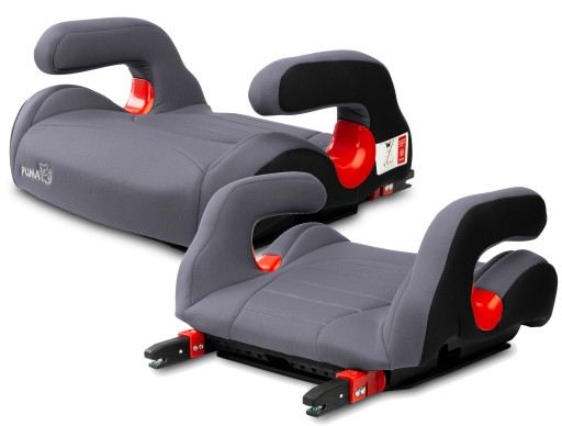 CARETERO АВТОКРІСЛО ПУМА ПІДСТАВКА ISOFIX СІРИЙ