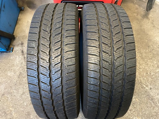 2 tyres winter 215/65R16C CONTINENTAL VanContact Winter as new 9,5mm 2023