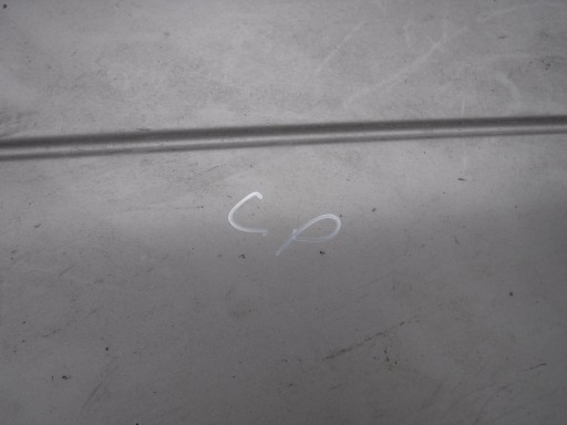moulding door left front MERCEDES W140 LIFT CHROM