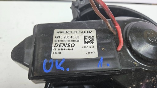 Mercedes A b GLA 156 CLA 117 176 246 heating air conditioning devices Anglik UK 2469064300