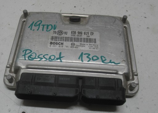 VW PASSAT B5 computer control unit of the engine 038906019EP