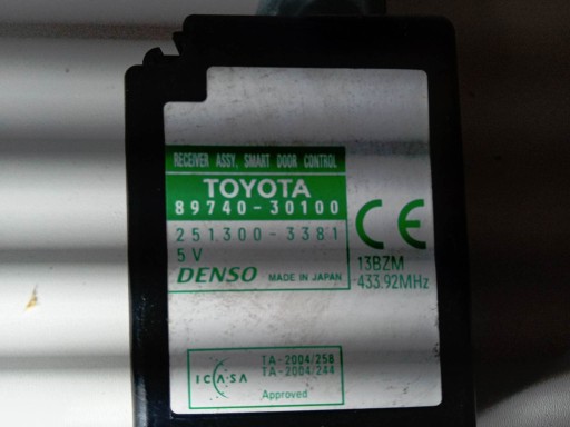 89740-3381, 251300-3381 - Модуль управління дверима Lexus GS 300 III mk3 2006r
