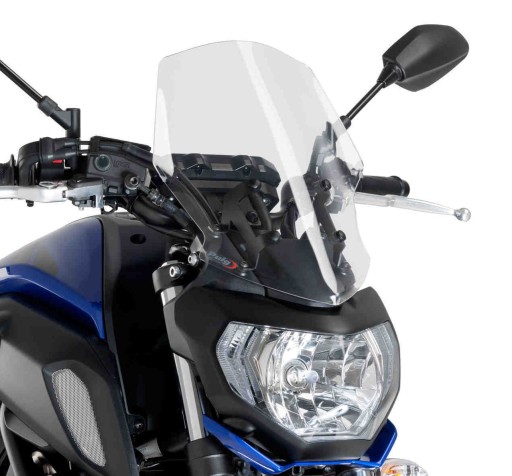 9667W - PUIG ВЕТРОВОЕ СТЕКЛО ОБТЕКАТЕЛЬ TOURING YAMAHA MT-07 2018-2020