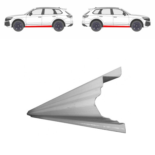 Autobig-14589 - Представитель порог TOYOTA LAND CRUISER (J120) 03-10 L=R