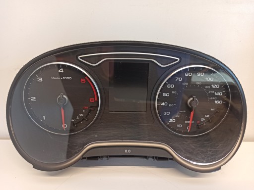 Счетчик часов A3 8V кабриолет 8V0920971E MPH / KMH