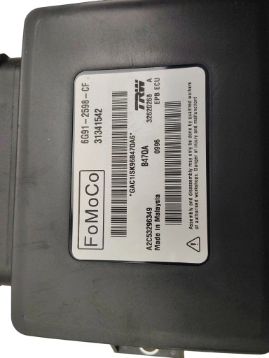 modul elektrische Parkbremse VOLVO XC60 und 31341542