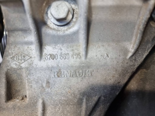 Motor komplet K4M R858 K4MR858 1.6 16V 110 KM RENAULT MEGANE III