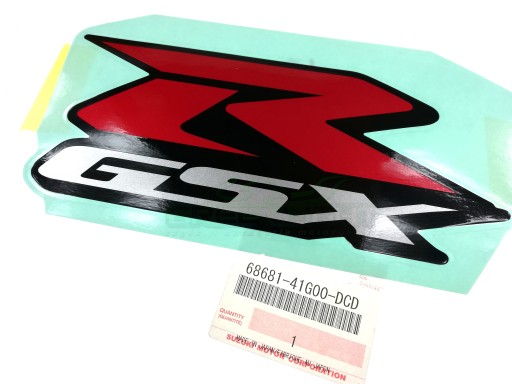 ЕМБЛЕМА SUZUKI GSXR 600 750 68681-41G00-DCD