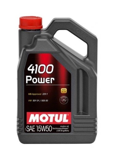 МАСЛО MOTUL 15/50 5L 4100 POWER