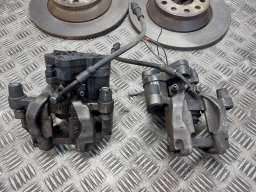 Bremsscheibe bremsen heck Bremssattel Bremse Sattel VW PASSAT B8 LIFT 3Q0615405AE 3Q0615406AE