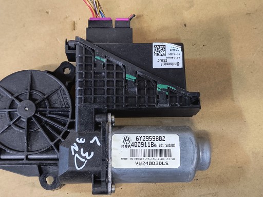 6Y2959802 - Fabia ii roomster polo 9n электродвигатель стеклоподъемника левый передний 802