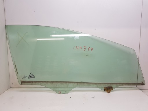 KIA CEED II СКЛО ДВЕРІ ПРАВИЙ ПЕРЕДНІЙ 2012-