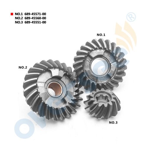 689-45560 689-45571 - 689 комплект передач для подвесного двигателя Yamaha 2T 25HP 30HP