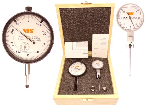 ЦИФЕРБЛАТ 0-10 + DIATEST 0,8 0,01 ПОХИЛИЙ