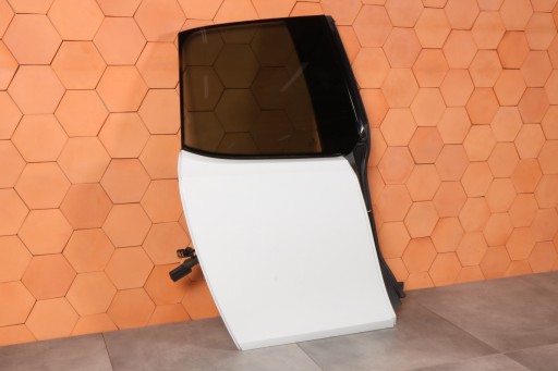 BMW i3 I01 Tür rechts heck hinten Fenster komplet B85 CAPPARIS WEISS