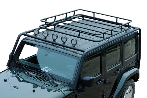 БАГАЖНИК НА КРЫШУ С КОРЗИНОЙ JEEP WRANGLER JK 4D