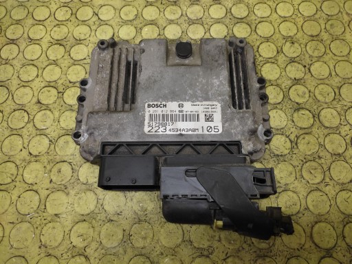 FIAT DOBLO 1.9 JTD control unit of the engine 51798817