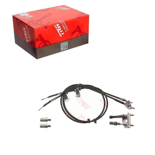 GCH406 - TRW ТРОС РУЧНОГО ТОРМОЗА FORD FIESTA 08-ЦЕНТР