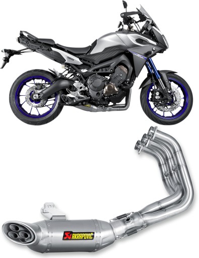 S-Y9R3-HAFT - Глушник вихлопних газів Akrapovic YAMAHA MT-09 ABS 2014-2016