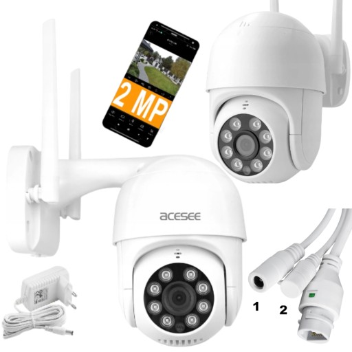 Мощная вращающаяся камера WIFI качество 4XZOOM FULLHD