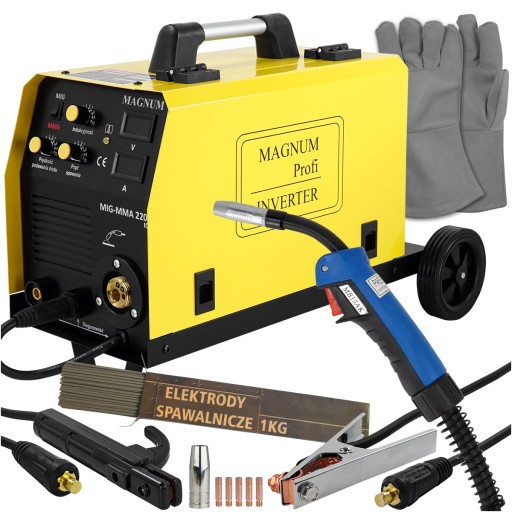 Сварочный аппарат 2в1 Magnum MIG 220W MMA migomat 200A